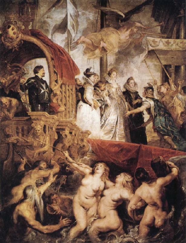  The Landing of Marie de'Medici at Marseilles